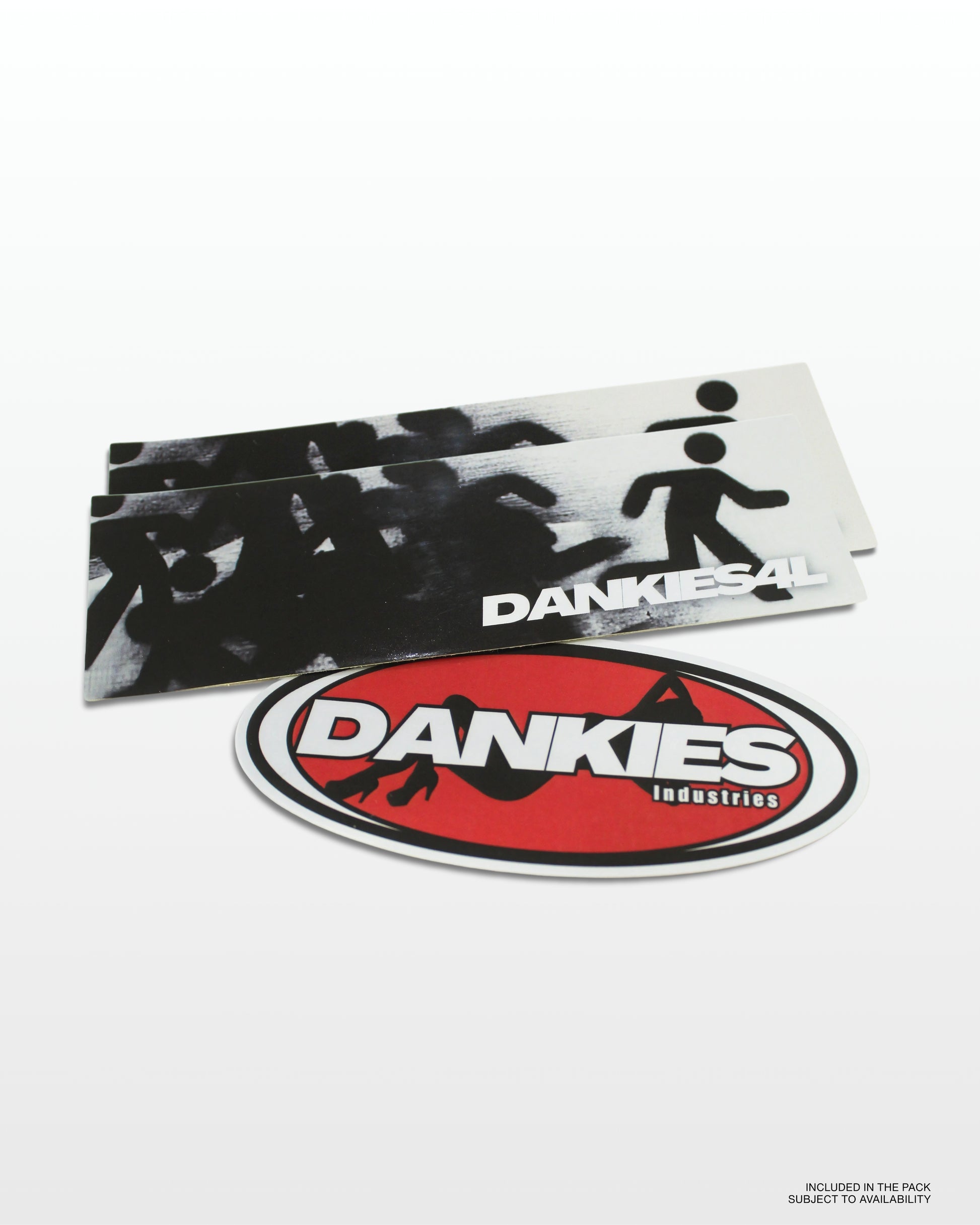 stickers included in Dankies Complete Skateboard