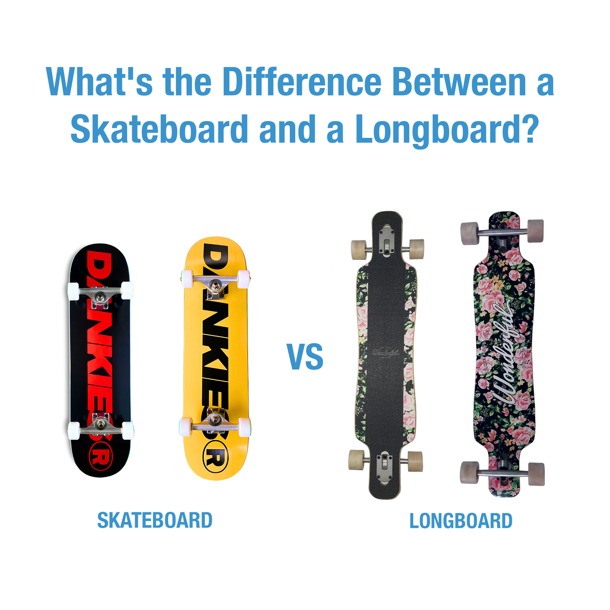 What's the Difference Between a Skateboard and a Longboard?