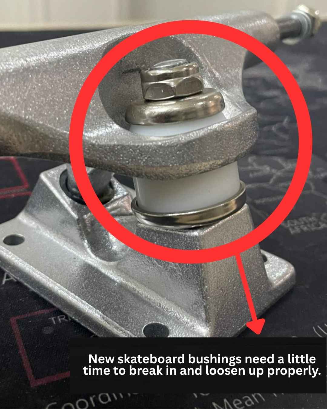 Why does my skateboard squeak ?!