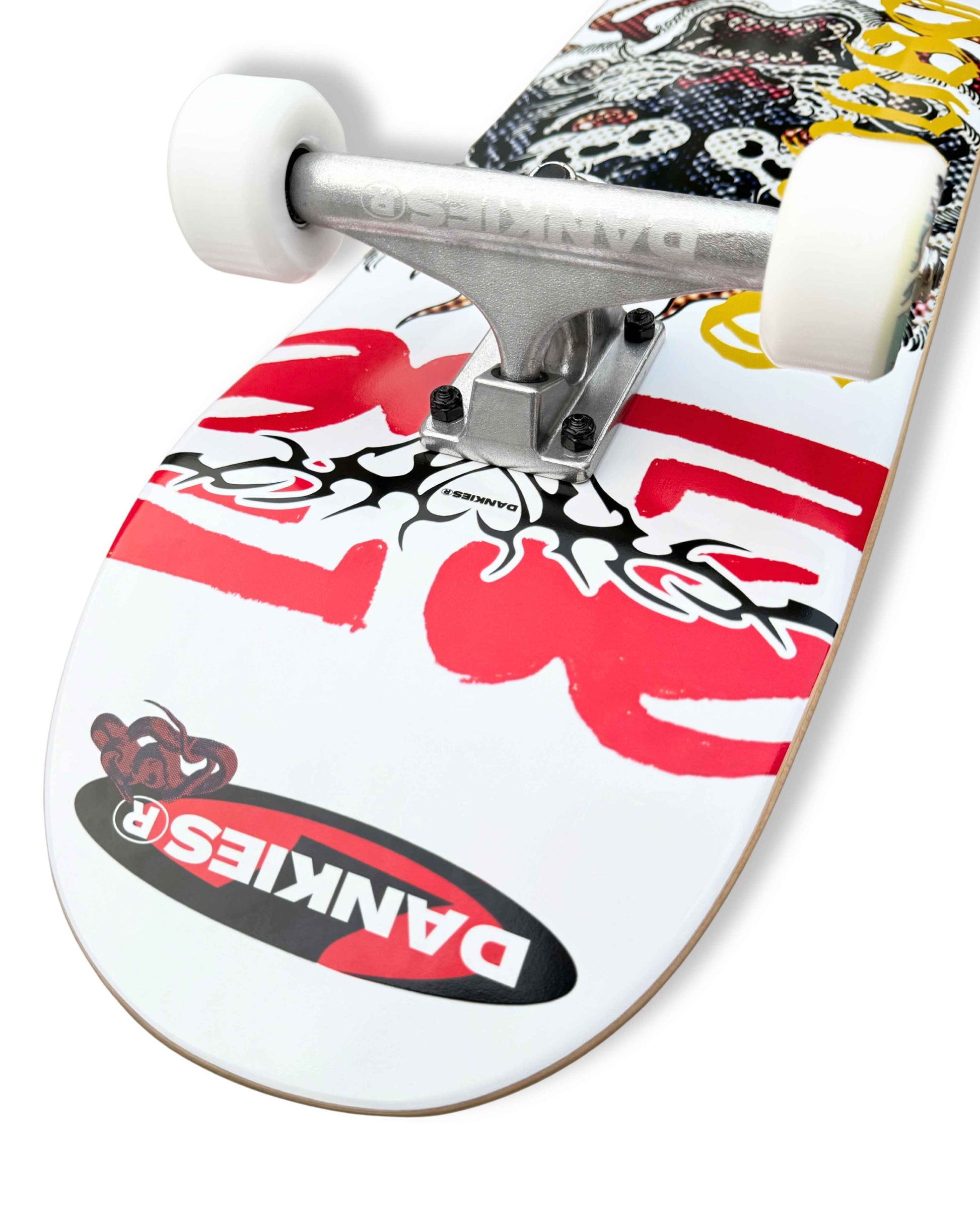 RYUJIN WHITE COMPLETE SKATEBOARD