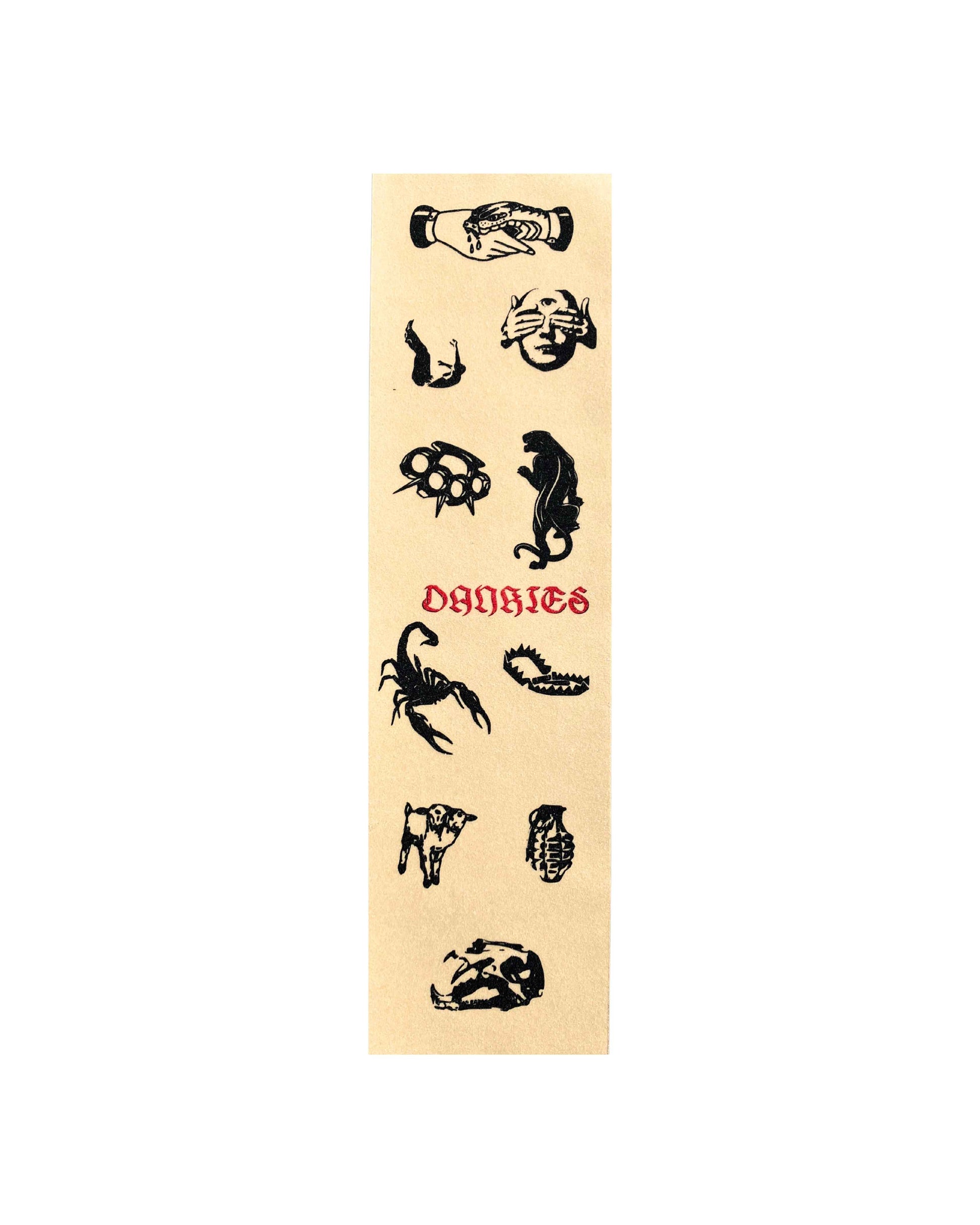 DANKIES® TATTED CLEAR GRIPTAPE