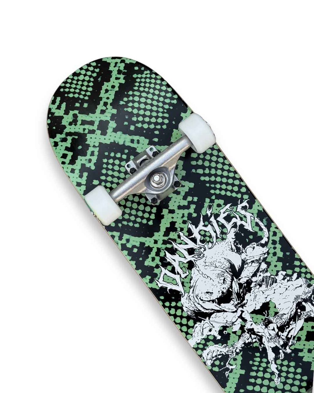 DANKIES® HEX COMPLETE SKATEBOARD - GREEN