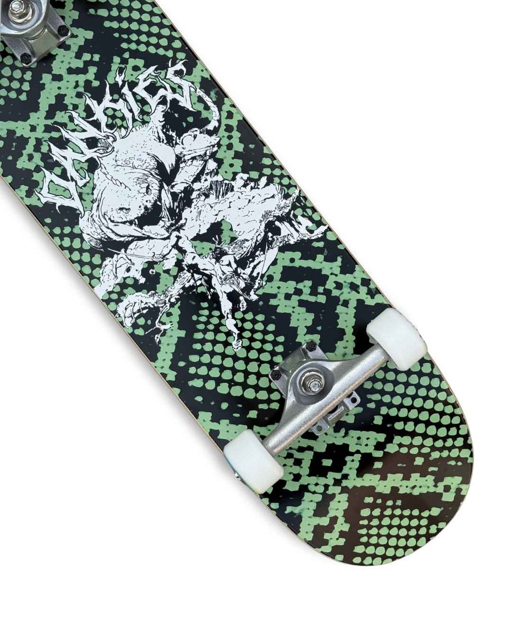 DANKIES® HEX COMPLETE SKATEBOARD - GREEN