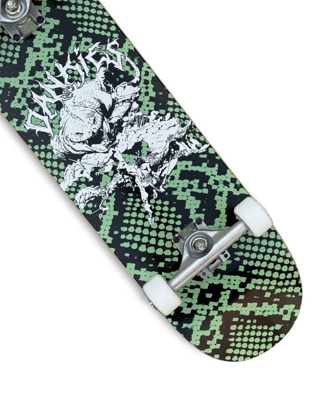 DANKIES® HEX COMPLETE SKATEBOARD - GREEN