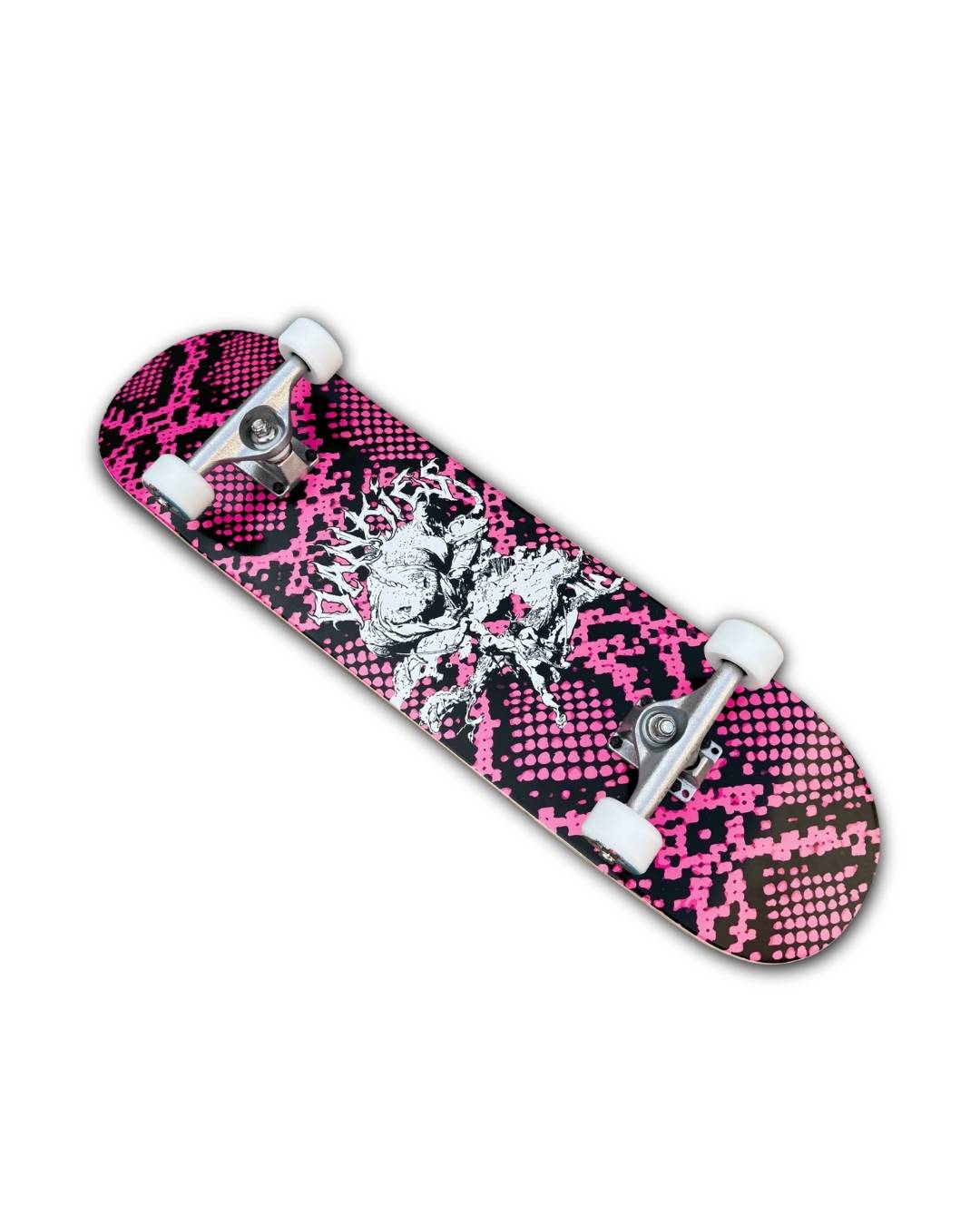 DANKIES® HEX COMPLETE SKATEBOARD - PINK