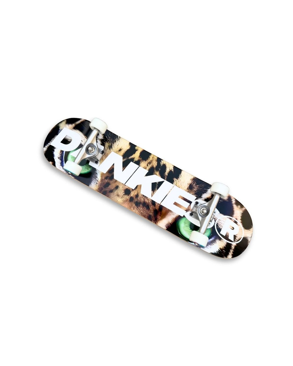 DANKIES® LEOPARD II LOGO COMPLETE SKATEBOARD