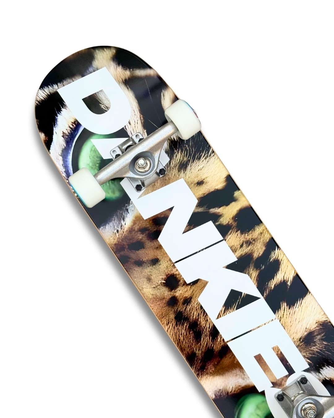 DANKIES® LEOPARD II LOGO COMPLETE SKATEBOARD