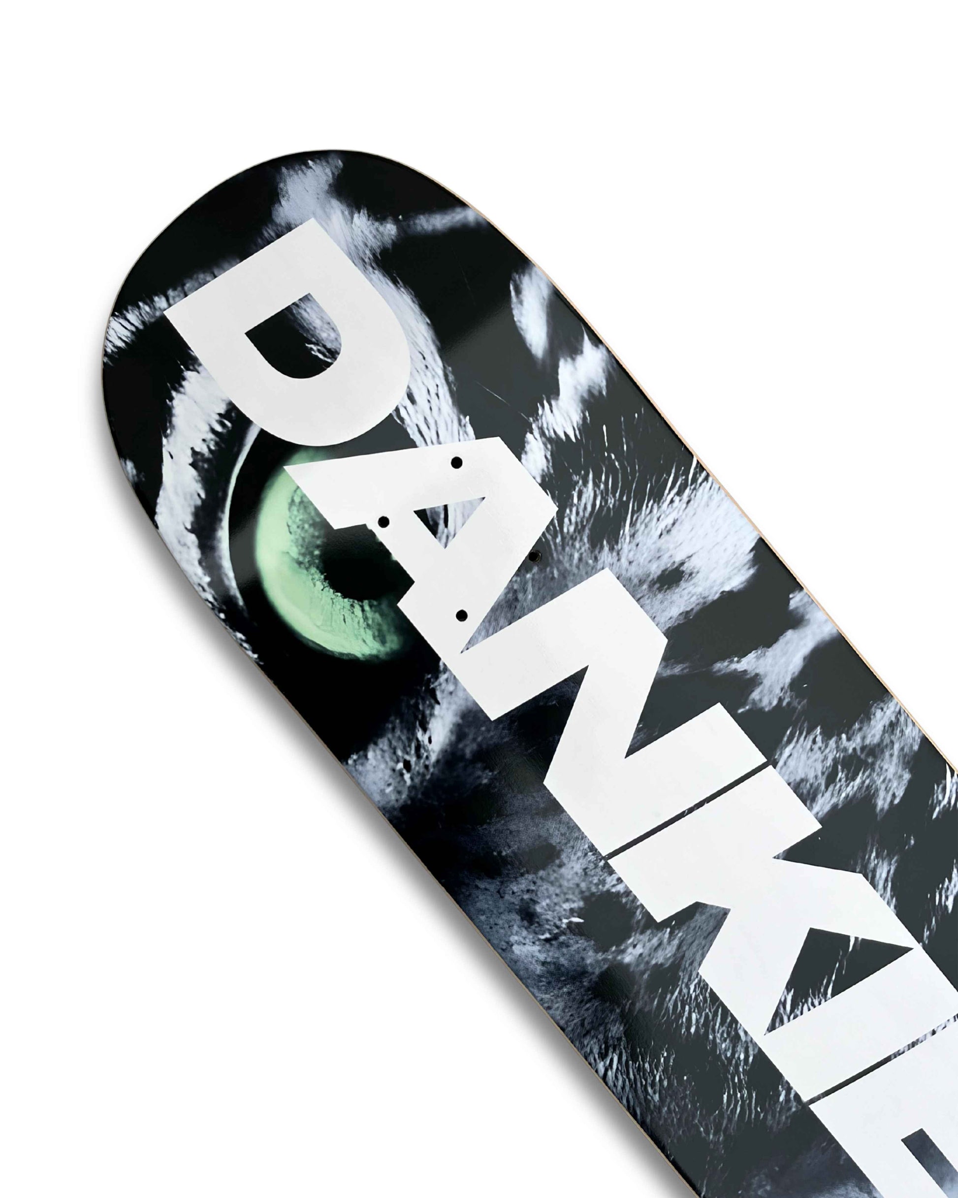 DANKIES® LEOPARD LOGO SKATEBOARD DECK