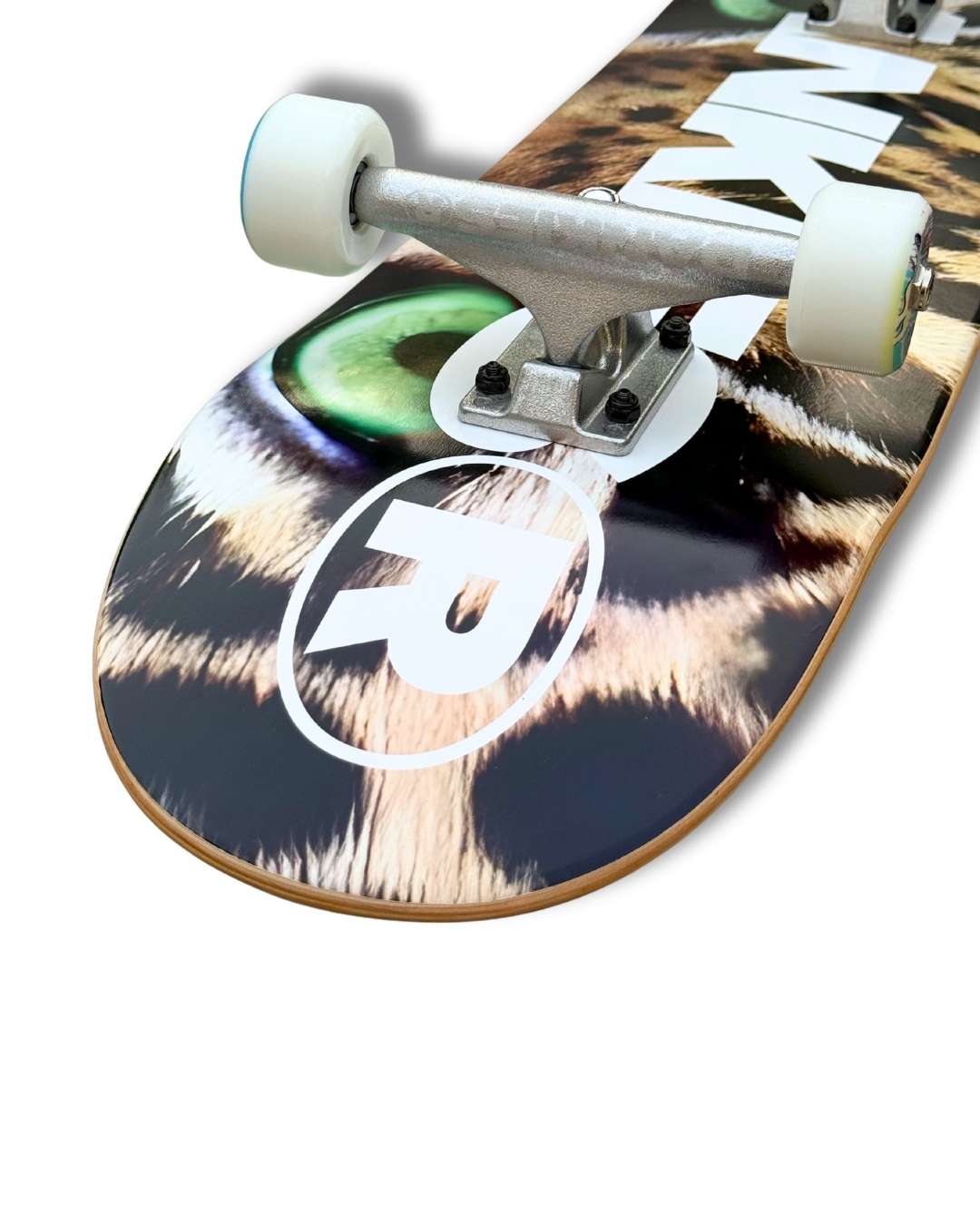 DANKIES® LEOPARD II LOGO COMPLETE SKATEBOARD