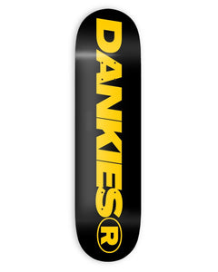 BLACK AND YELLOW LOGO DECK