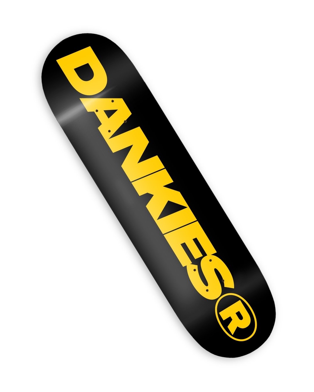 BLACK AND YELLOW LOGO DECK