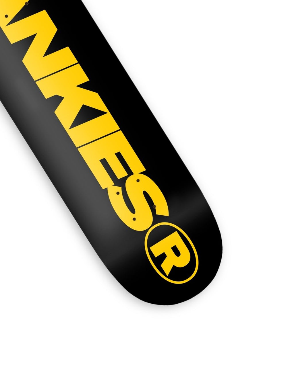 BLACK AND YELLOW LOGO DECK