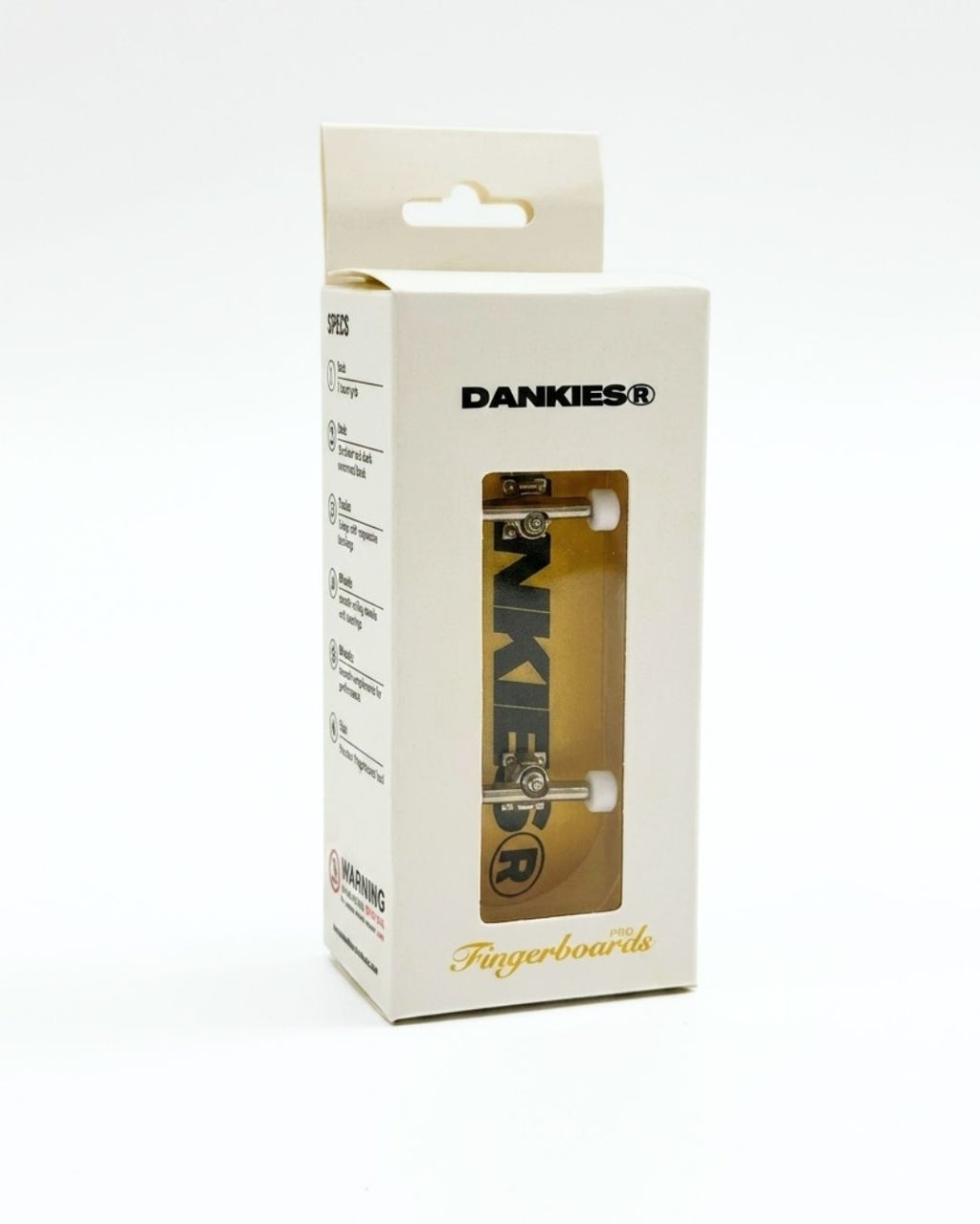 YELLOW LOGO PRO FINGERBOARD