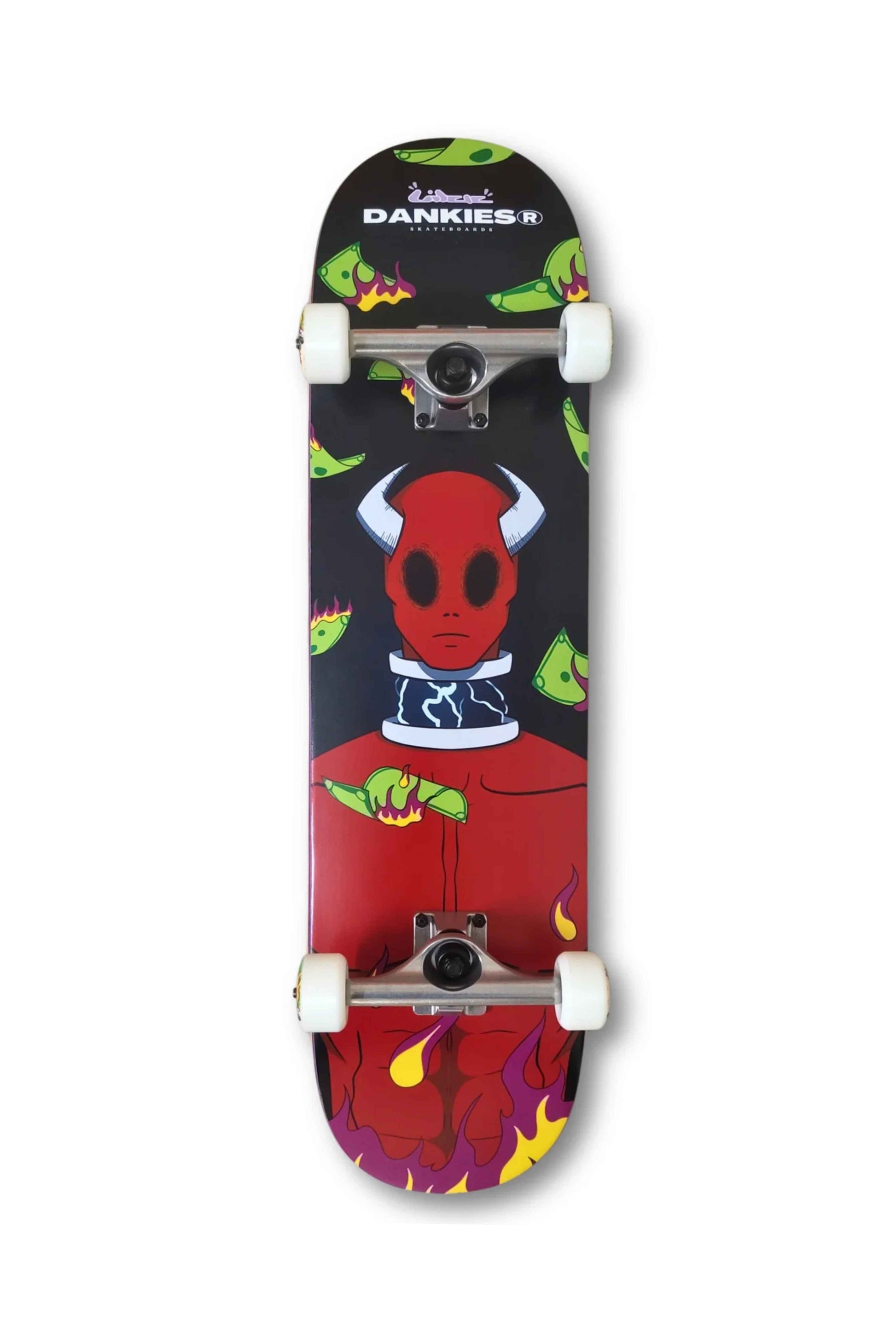 CRIMSON COMPLETE SKATEBOARD