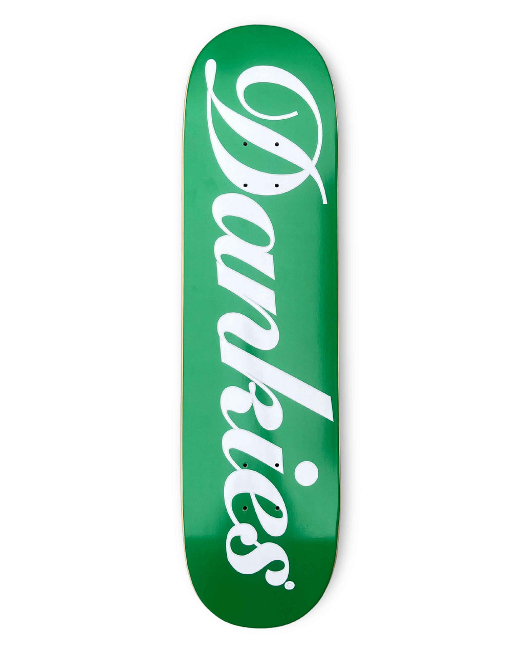 DANKIES® SCRIPT GREEN LOGO DECK