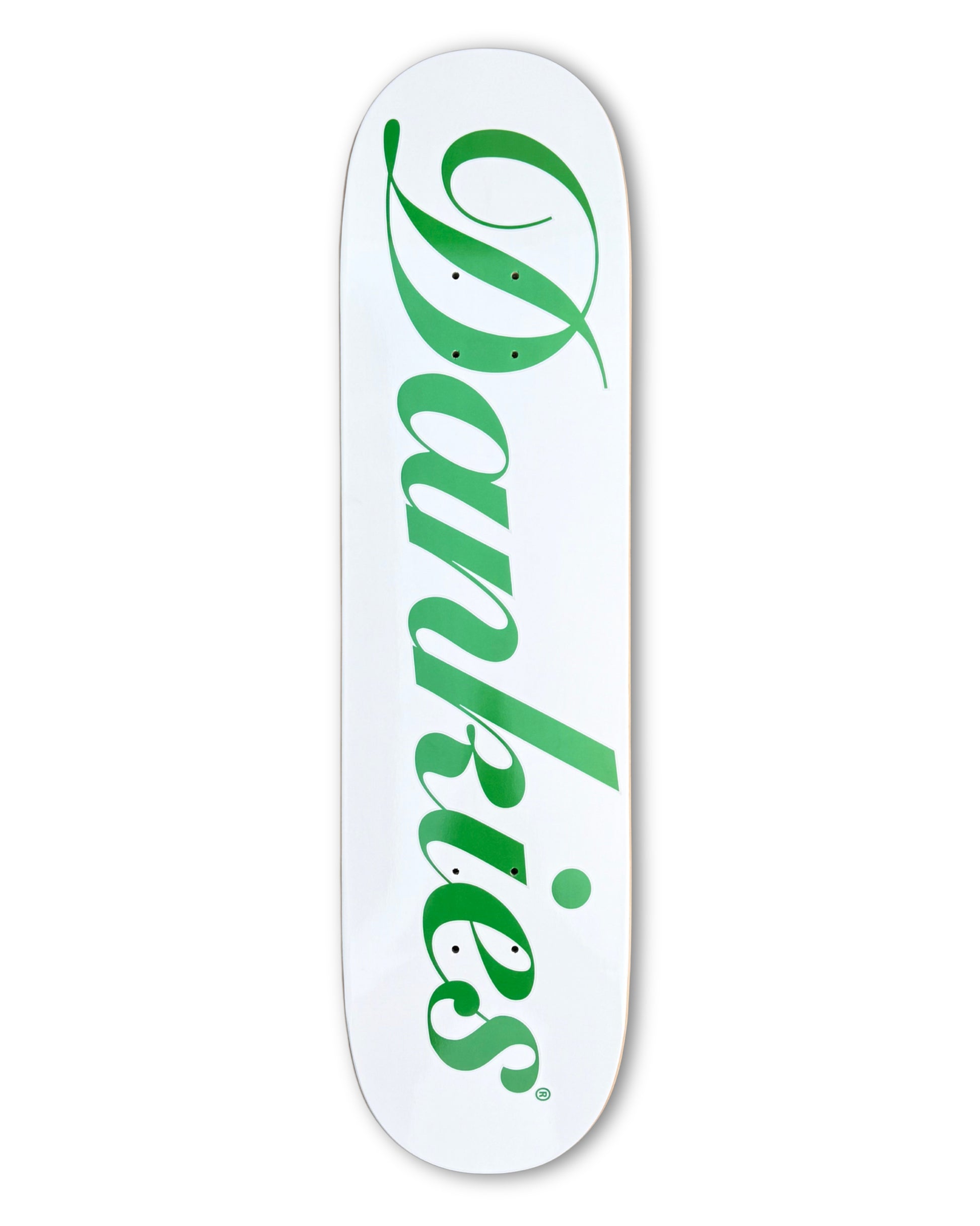 DANKIES® SCRIPT WHITE LOGO DECK