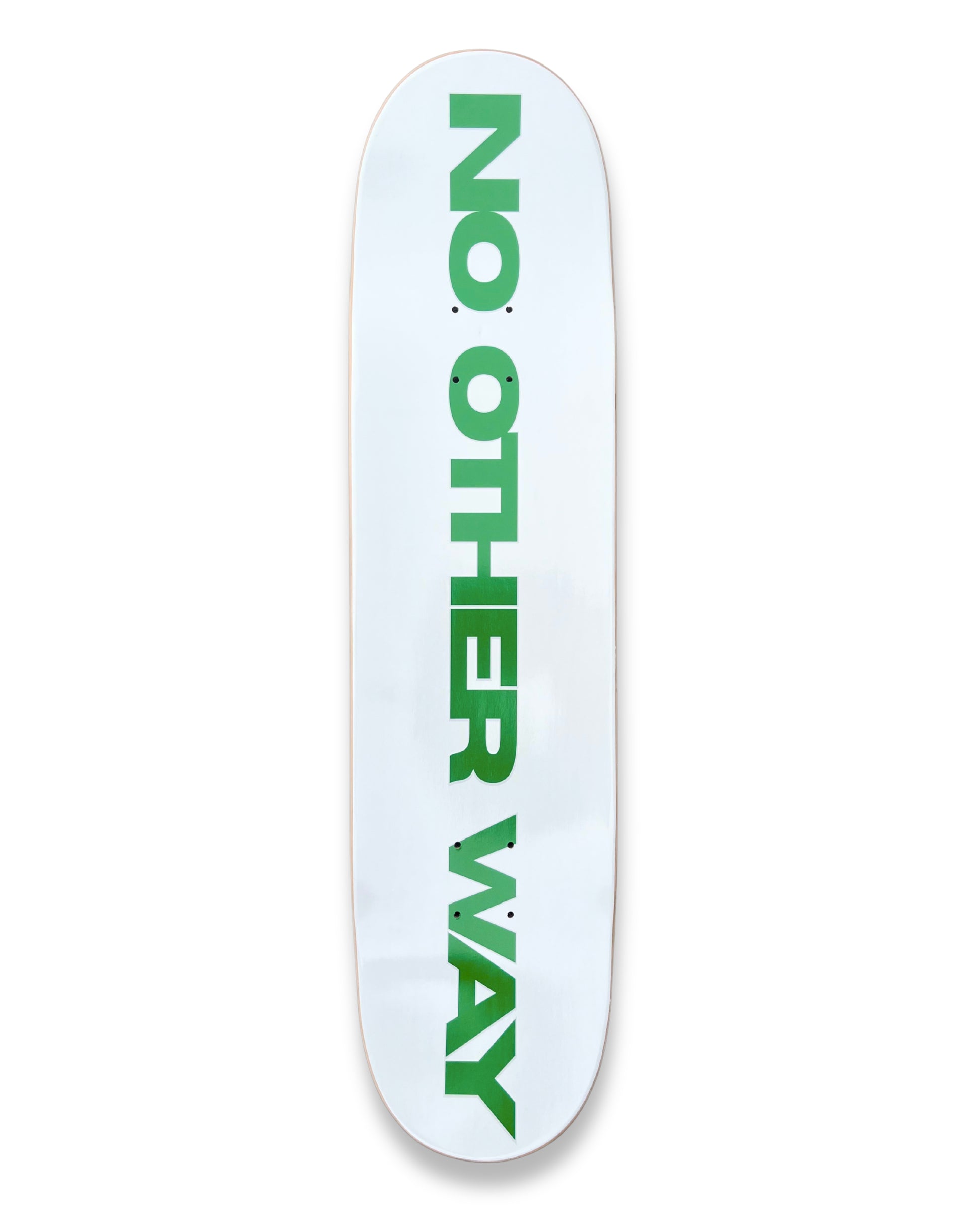 DANKIES® SCRIPT WHITE LOGO DECK