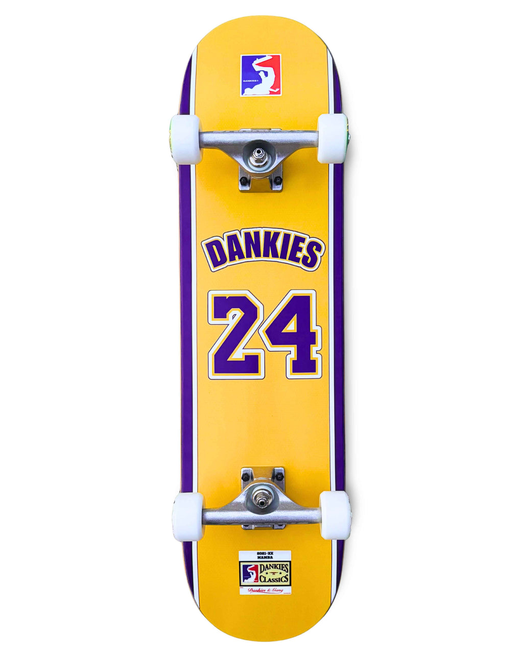 DANKIES® MAMBA COMPLETE SKATEBOARD