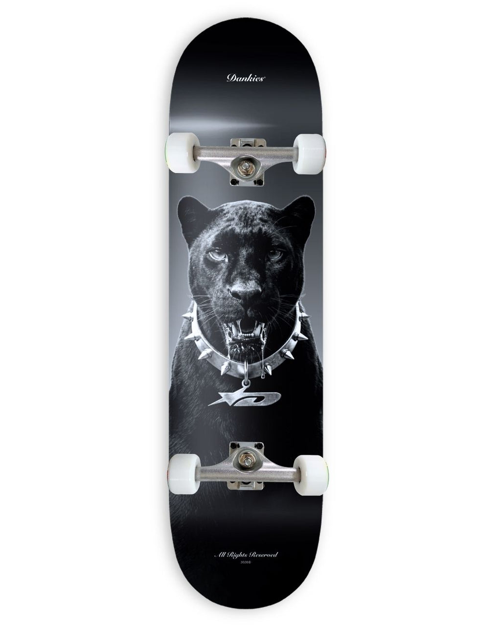 DANKIES® PANTHER COMPLETE SKATEBOARD