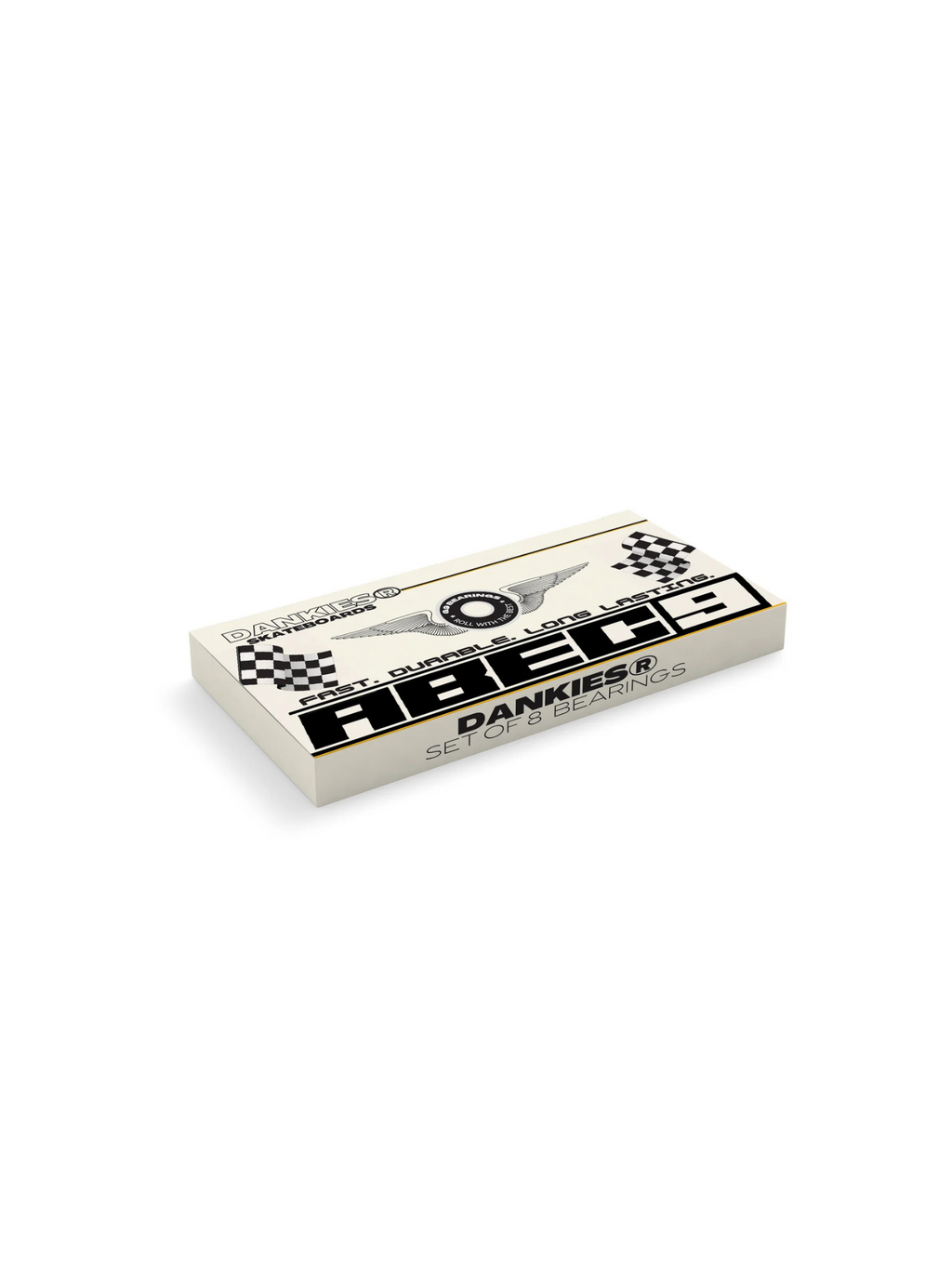 DANKIES® G9 (ABEC 9) Skateboard Bearings Packaging