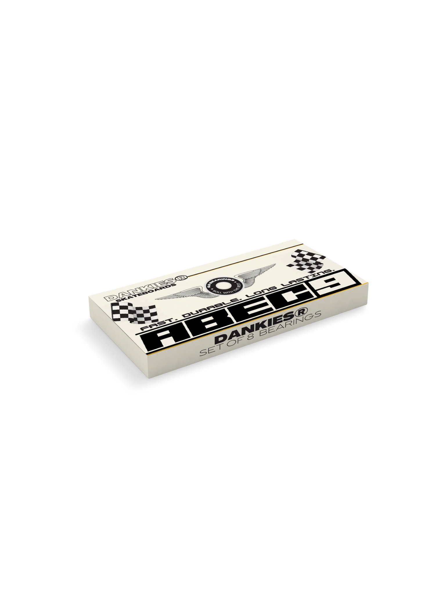DANKIES® G9 (ABEC 9) Skateboard Bearings Packaging