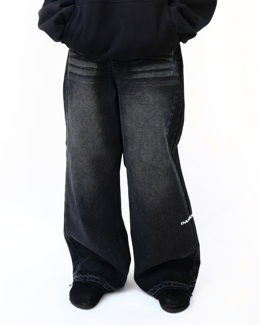 CHARCOAL BLACK DENIM