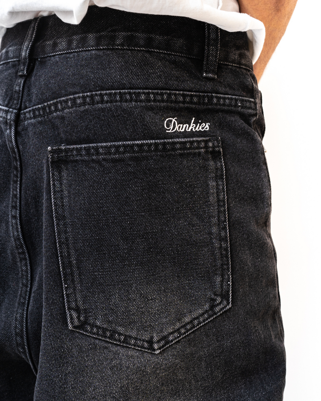 CHARCOAL BLACK DENIM